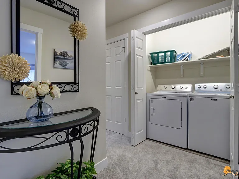 Laundry on first floor