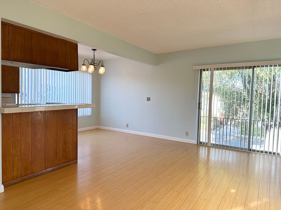 Living room with large windows