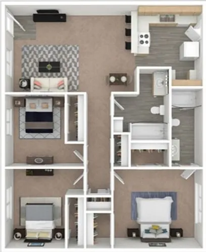 Floor plan The Oak
