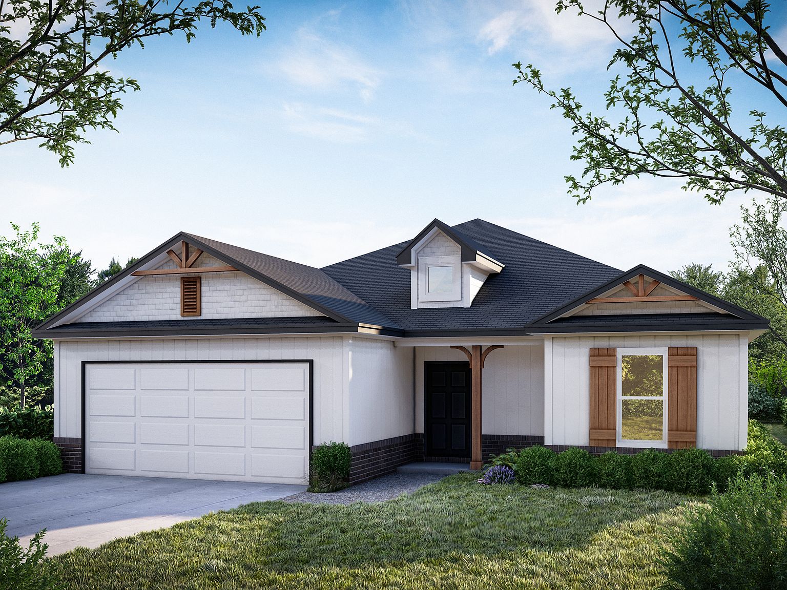 Shenandoah Plan, The Villas at Emerald Falls, Broken Arrow, OK 74014