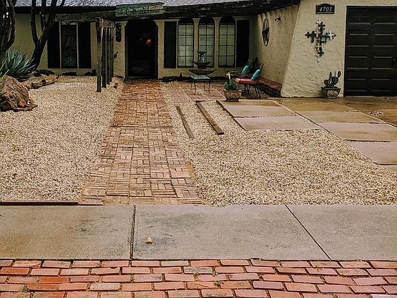 New yard renovations