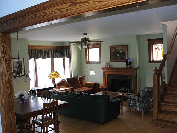 Family Room;  back staircase