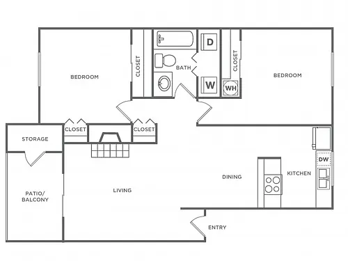 Floor plan B2R