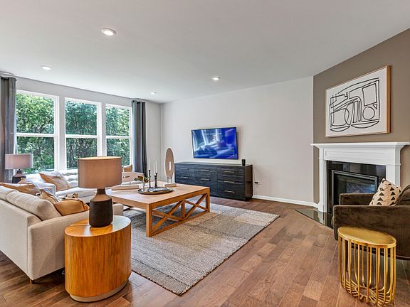 Gathering Room with Fireplace