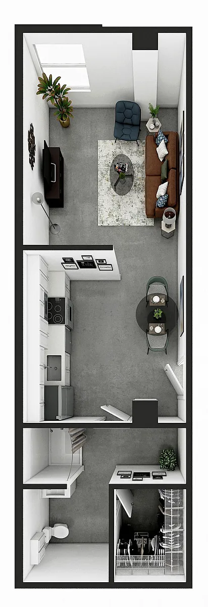 Floor plan Studio - Design 5