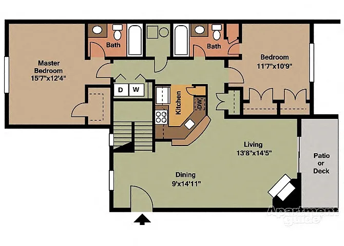 Floor plan Aldridge