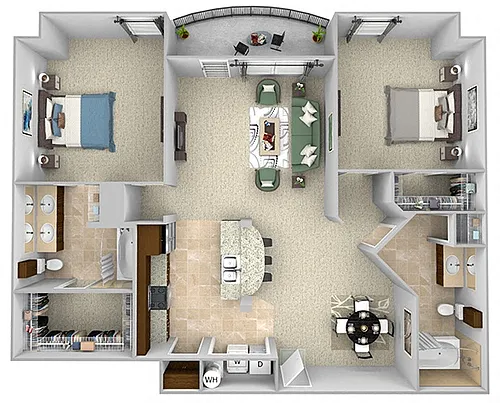 Floor plan B2