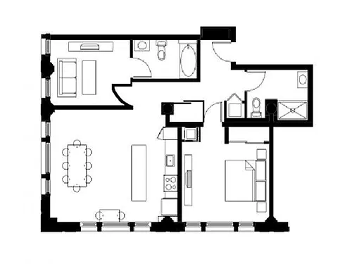 Floor plan The Transfer