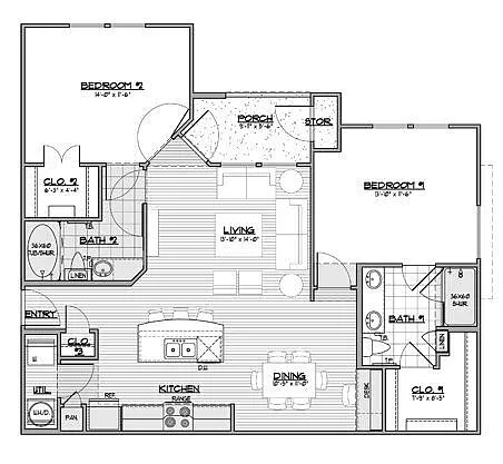 Floor plan B2