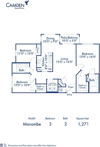 Floor plan Manambe