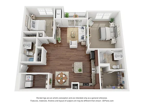 Floor plan Magnolia