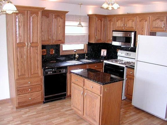 Granite counters in Kitchen