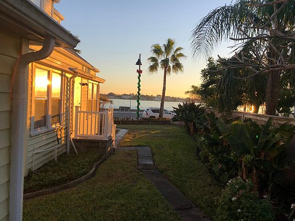 View from the side yard of the cottage