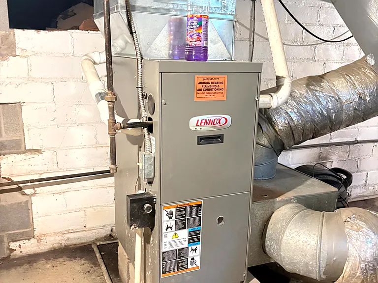 fairly new gas furnace