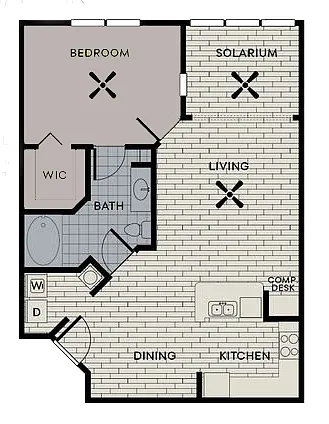 Floor plan A5 - The Paris