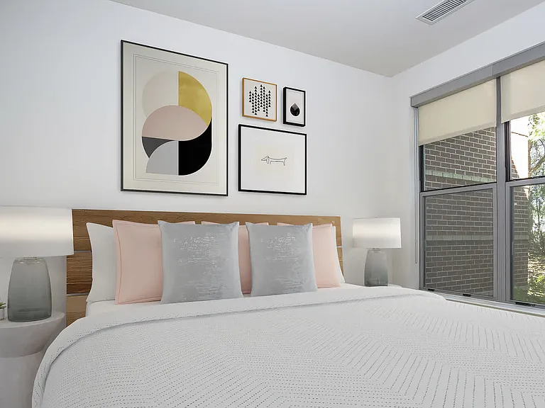 Carpeted Bedroom