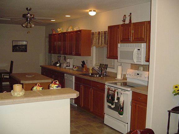 Lots of Maple Cabinets & Ceramic Counters