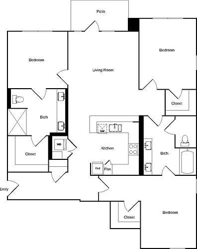 Floor plan C1