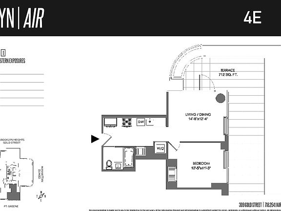 2nd image of 309 Gold St APT 4E