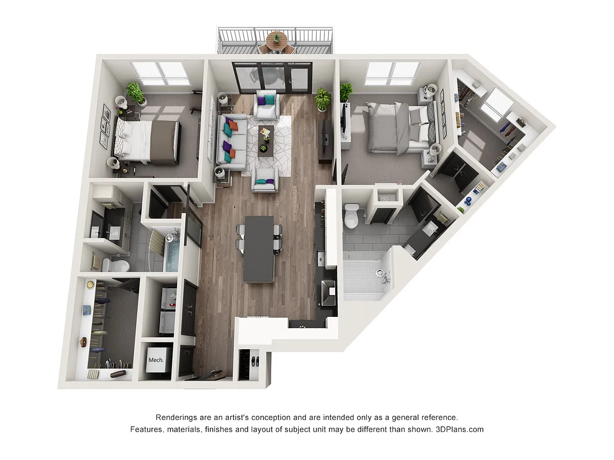 Floor plan B4