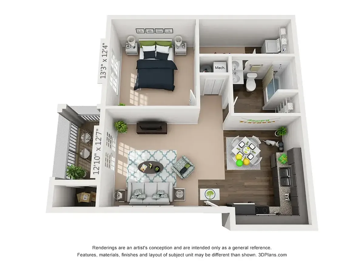 Floor plan The Holly