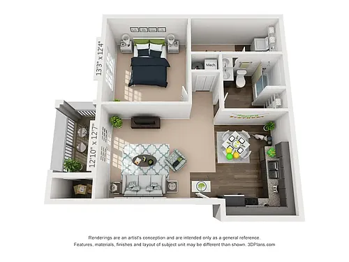 Floor plan The Holly