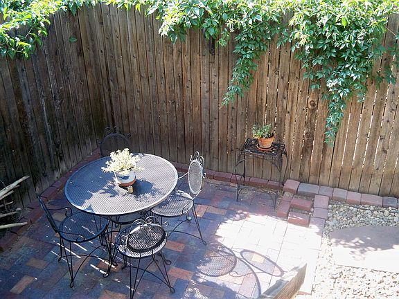 Sitting area or great space for a grill!
