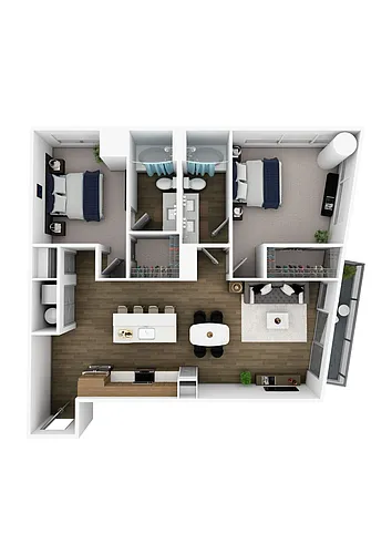 Floor plan B2