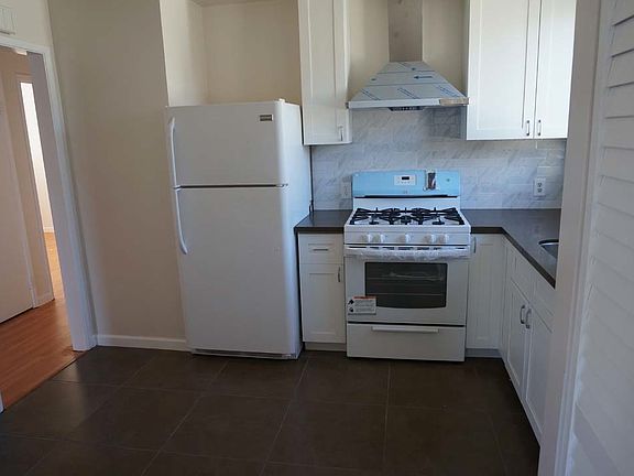New stove, hood and fixtures.