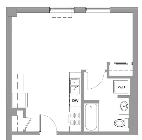 Floor plan 345