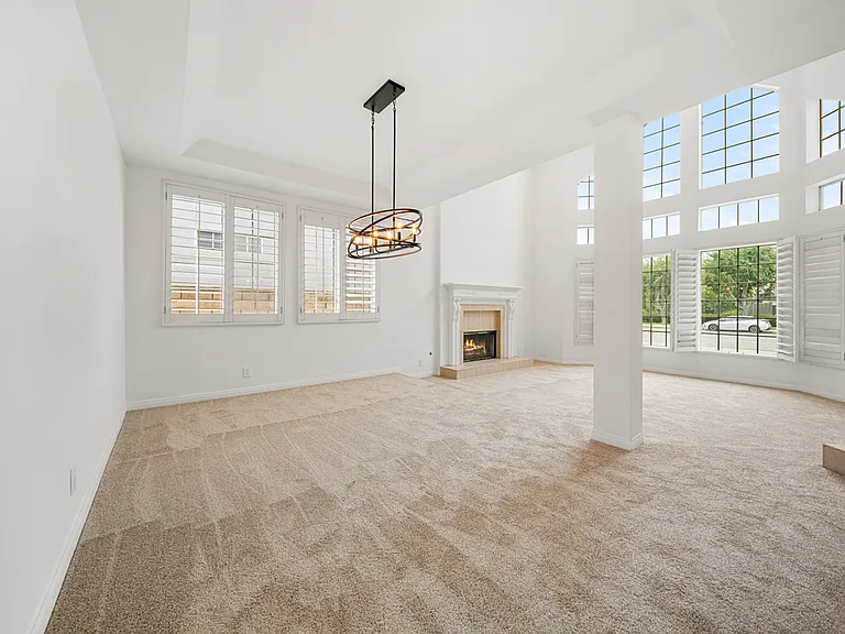 Formal Dining Area open to Formal Living Room