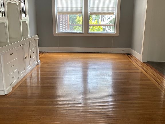 Large dining room, with original built in