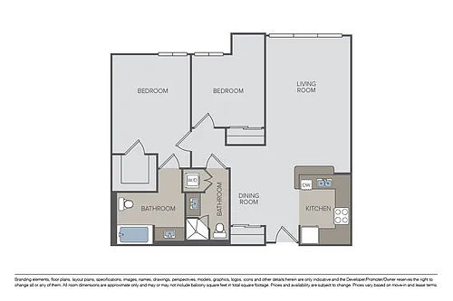 Floor plan Toluca