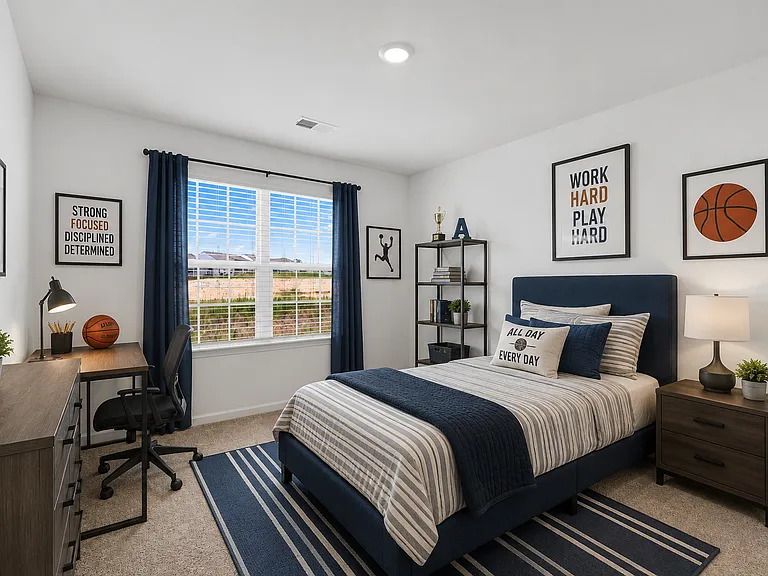 3rd Bedroom - Staged For Example