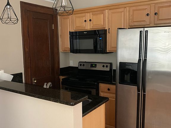 Kitchen and storage closet