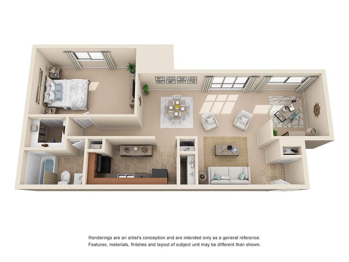 Floor plan The Orchid