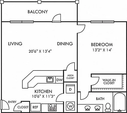 Floor plan Dahlia