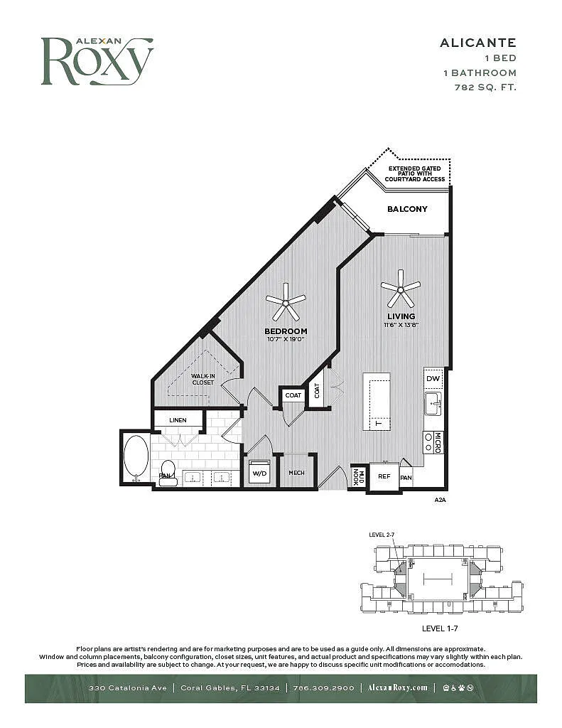 Floor plan A2A