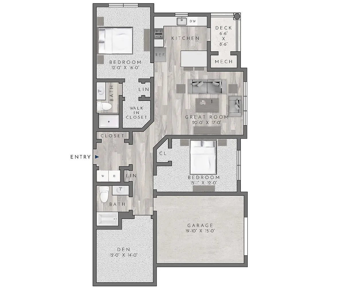 Floor plan Wendover