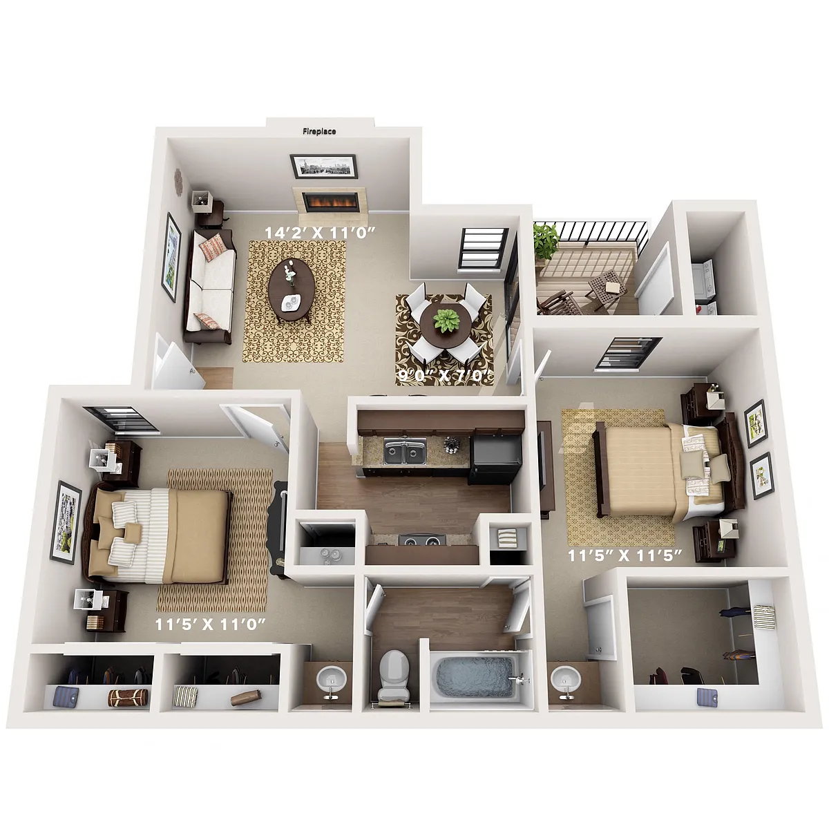 Floor plan Maple