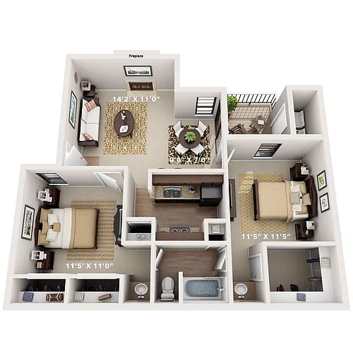 Floor plan Maple