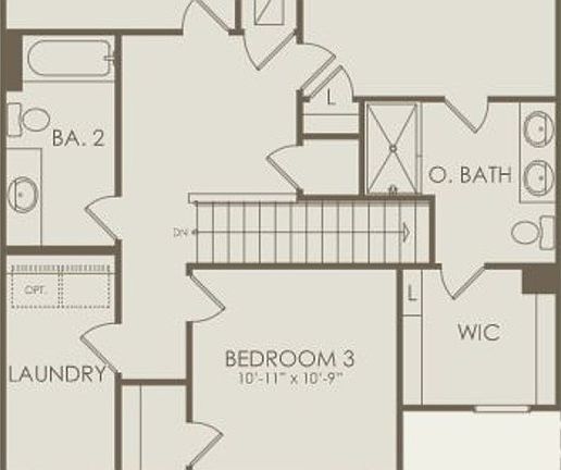 Second Floor 3 br 2.5 ba