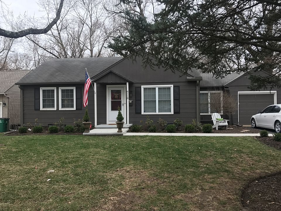 New landscaping and sidewalk