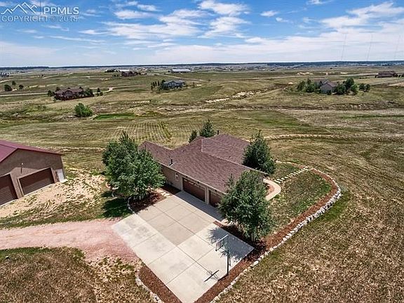 There is a pond on the property during wetter years.