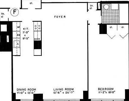 1st image of 245 E 19th St APT 7F