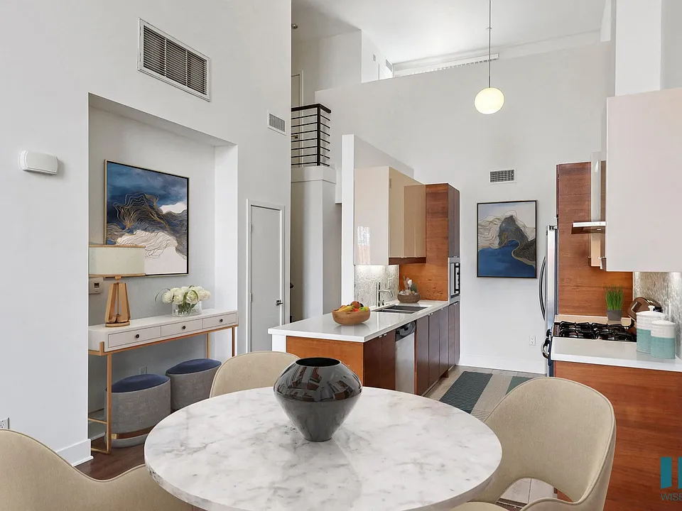 Townhome with Open-Concept Kitchen with Energy-Efficient Appliances