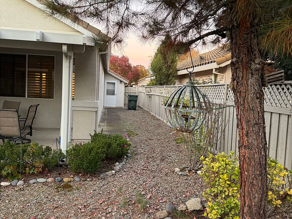 Back and side yard