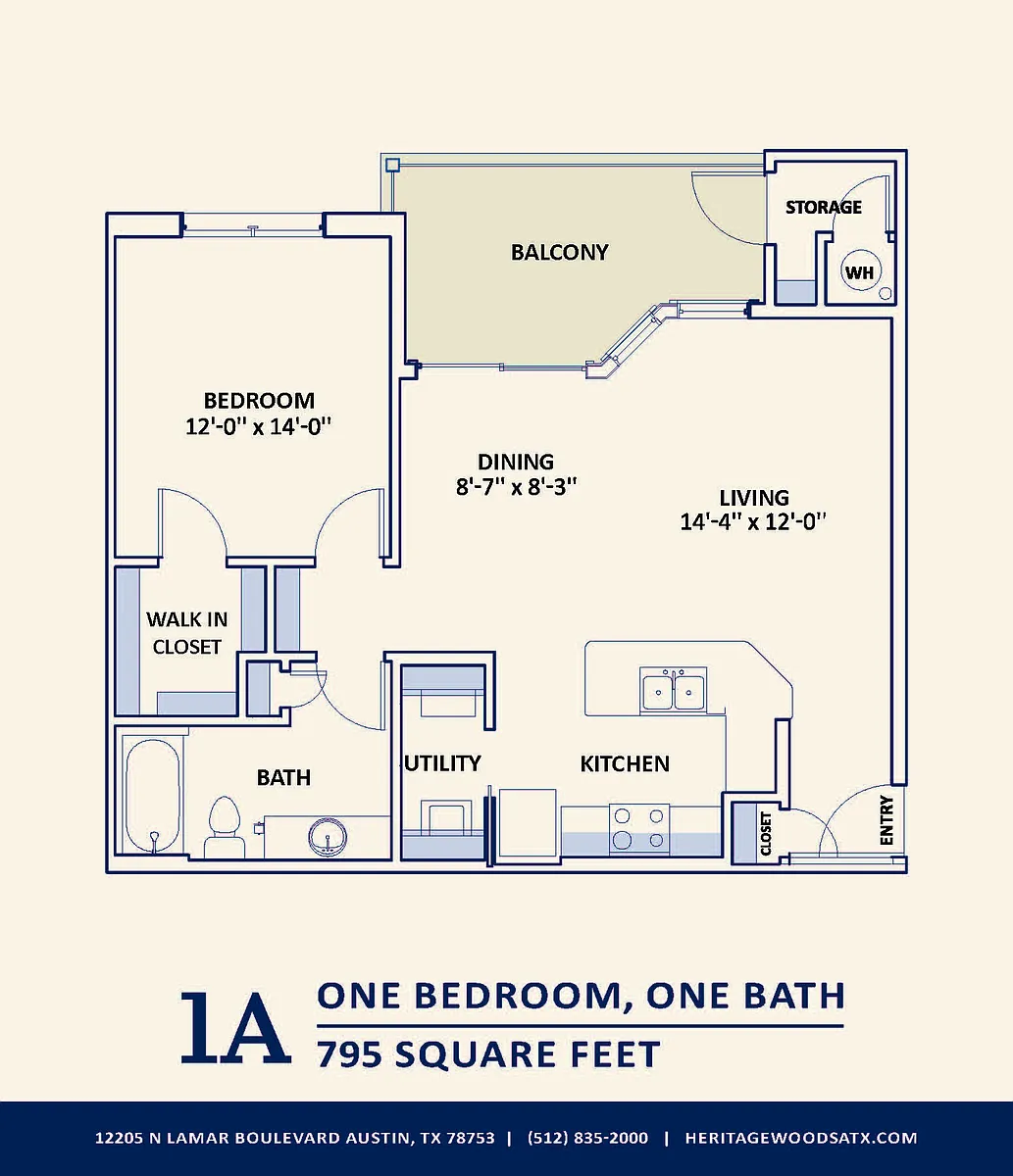 Floor plan 1A