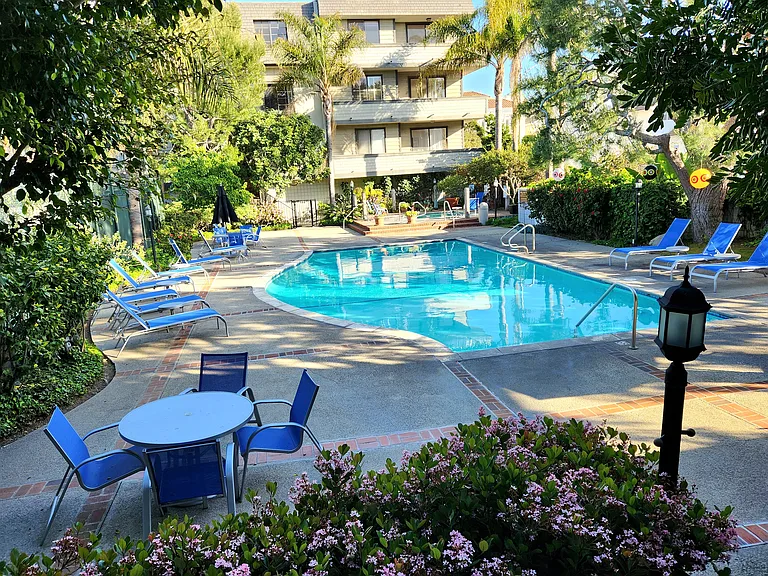 year round heated pool