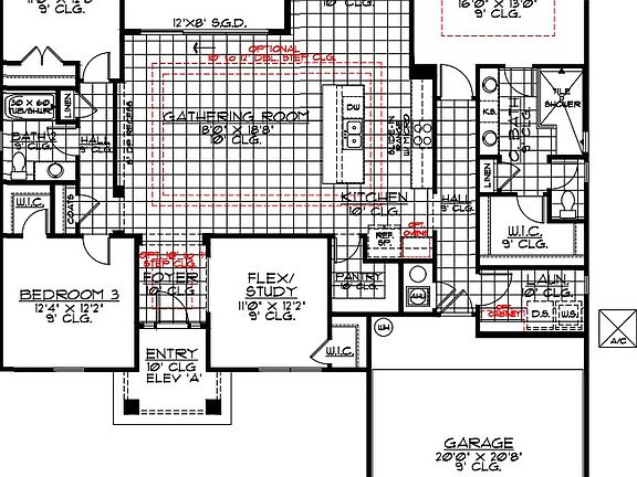 Clairmont floorplan